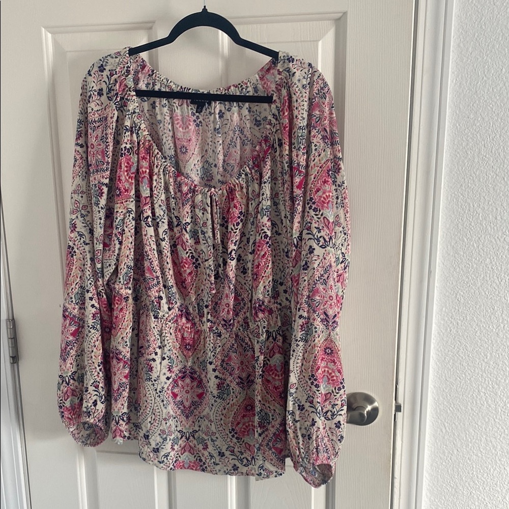 Floral Pink Women's Top